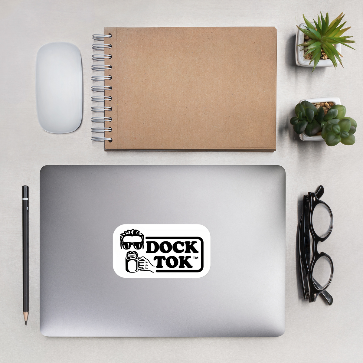 DockTok Sticker